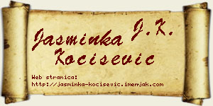 Jasminka Kočišević vizit kartica